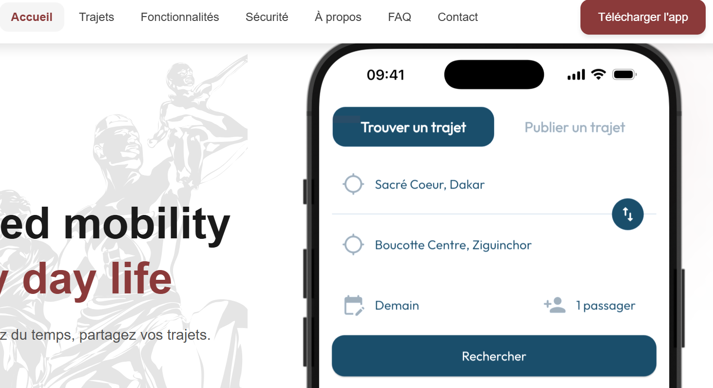 Application Klando